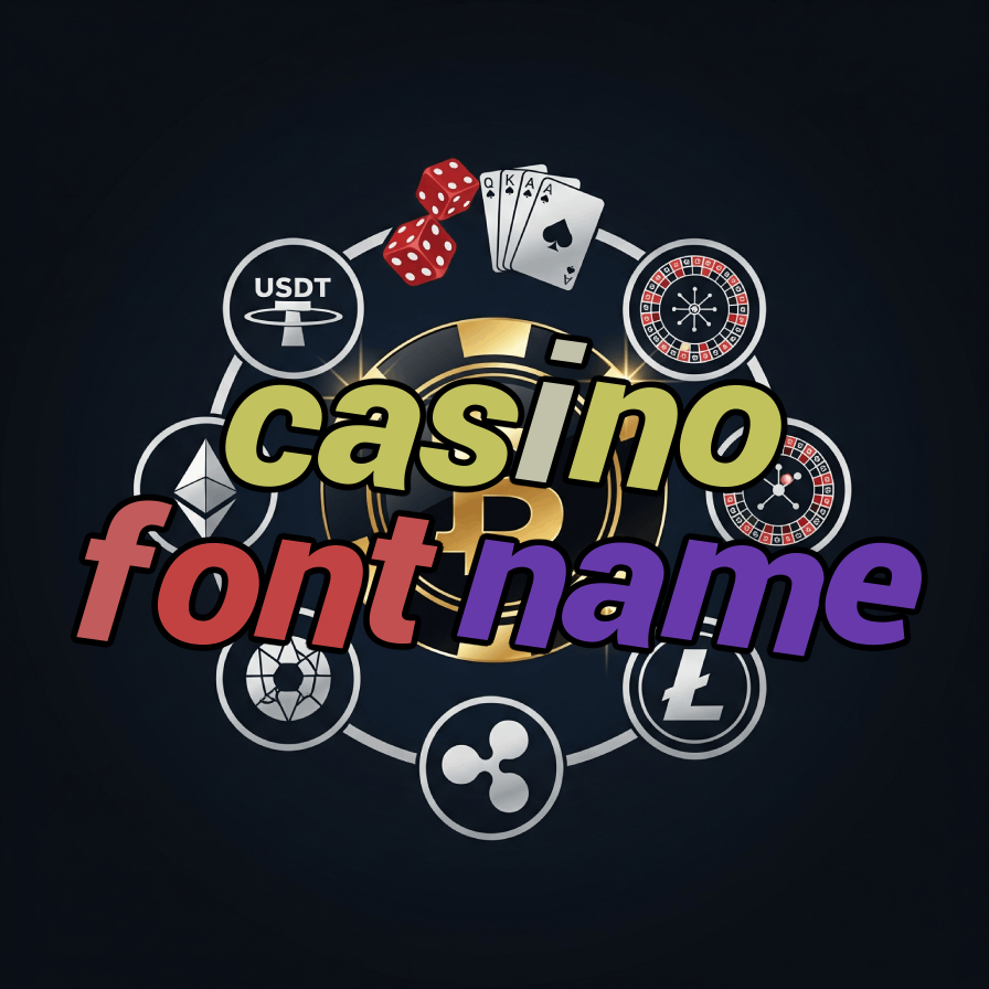 Casino Font Name - Popular Casino Typography